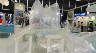 Cement Shipping Transportation Transparent PE Liner Bag With Baffled Construction