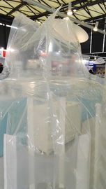 Cement Shipping Transportation Transparent PE Liner Bag With Baffled Construction