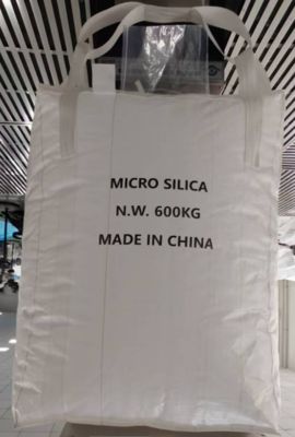 Биг-бэг ООН FIBC с двойным цепным швом, синий цвет петель и белый цвет для безопасной транспортировки